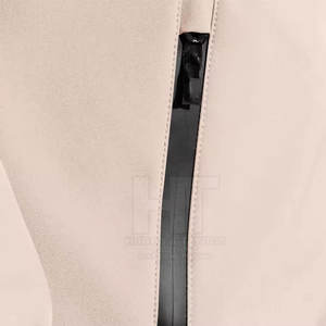 Chaqueta Softshell para hombre de color personalizado con capucha frontal para invierno a prueba de viento, ropa de moda ecológica de alta calidad a la venta en línea - Product Image 5