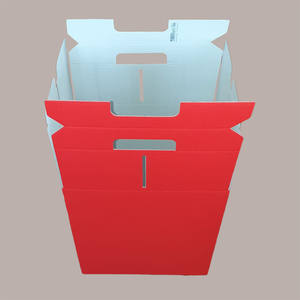 10 pièces boîte-cadeau de noël support Panettone moyen carton graphique en soie rouge pour bouteille 330x250H350mm pour décorations de vacances - Product Image 3