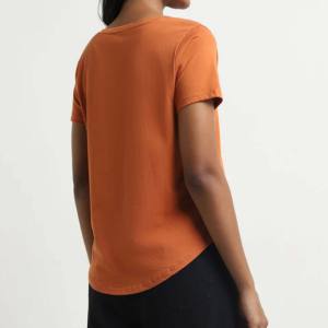 Último diseño, camisetas holgadas de moda para mujer, camisetas de gran tamaño, camisetas transpirables informales de verano de gran tamaño, 100% de algodón para niñas - Product Image 6