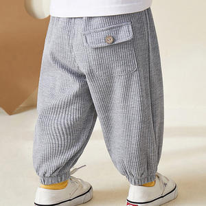 Contikids FP329 Pantalones largos unisex para correr para niños Ropa de cultivo para niños Pantalones cómodos - Product Image 4