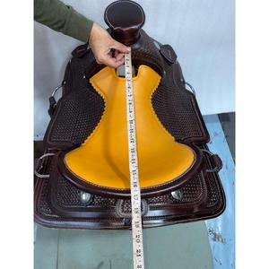 ออกแบบและผลิตอานม้าแบบอังกฤษสำหรับอุปกรณ์ขี่ม้า รับผลิตแบบ OEM ODM หนังควายแท้สั่งทำพิเศษ อานม้าสั่งทำพิเศษ ขายดี - Product Image 6