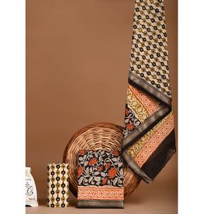 Özelleştirilmiş hint ve pakistan işlemeli 3 parça unwomen takım kadınlar için çim elbiseler ince keten elbiseler Shalwar Kameez tasarımcılar - Product Image 4