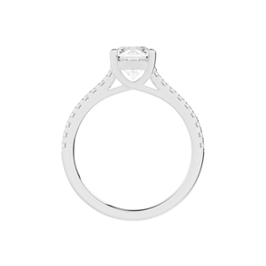 Anillo de plata elegante único precio barato al por mayor con diamantes cultivados en laboratorio joyería de lujo - Product Image 3