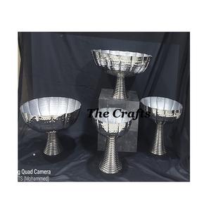 ชามเสิร์ฟอาหารดีไซน์น่าดึงดูดชามช็อคโกแลตสีทองและสีเงินสำหรับอุปกรณ์เสริมบนโต๊ะ - Product Image 6