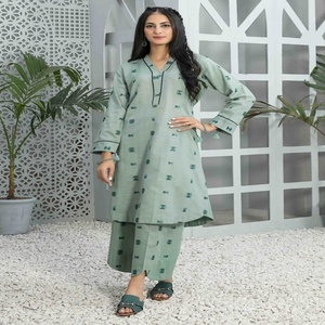 คอลเลคชั่นฤดูหนาวแบรนด์ tawakkal ชุด pakistani khaddar 2ชิ้นทันสมัยพร้อมปักลายแบบสบายๆ - Product Image 3