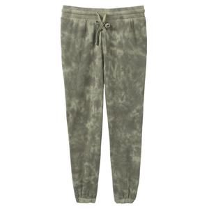 กางเกงวอร์มผ้าฟลีซหนาน้ำหนักเบา ซักย้อมสไตล์วินเทจ สำหรับผู้หญิง ผ้าฝ้าย 100% 440gsm ไซส์พลัส ทรงตรง ขากว้าง - Product Image 3