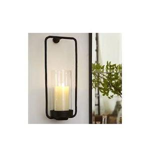 เชิงเทียนโลหะประดับผนังดีไซน์รูปใบไม้สำหรับตกแต่งงานแต่งงานเชิงเทียนสำหรับตกแต่งในร่มสีทอง - Product Image 3