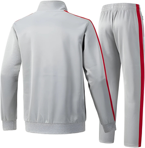 Survêtements d'hiver personnalisés de haute qualité pour hommes, coupe classique, couleur unie, pour l'entraînement - Product Image 5