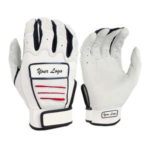 ถุงมือตีเบสบอลแบบกำหนดเอง หนังนิ่ม กันลื่น สำหรับมืออาชีพ ผู้ชาย ผู้ใหญ่ ซอฟต์บอล ขายส่ง แบบมีตัวล็อคด้านซ้าย - Product Image 1