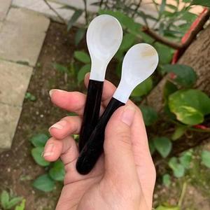 Cubiertos de Cocina Hechos a Mano con Cuerno de Búfalo Natural, Incluyendo Cucharas y Tenedores de Cuerno por f s i - Product Image 3