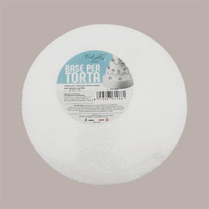 Base de gâteau d'anniversaire réutilisable en polystyrène blanc, diamètre 20 cm et hauteur 5 cm, lot de 10 pièces - Product Image 4