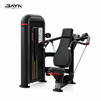 Machine de musculation des épaules assise BN Hotel Gym Club Selectorized pour le renforcement musculaire des épaules, équipement de fitness commercial