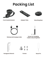 Caméra mini AKEEYO IP66 étanche 2.0mp Wifi 1800mah 2k 1080 pour moto avec application mobile