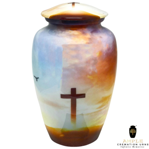 ไม้กางเขนสำหรับผู้ใหญ่เผาศพสไตล์ยุโรปและอเมริกาเป็นมิตรกับสิ่งแวดล้อม10นิ้ว220ลูกบาศก์นิ้วออกแบบได้ตามต้องการ - Product Image 2