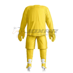 2025 Nouvel uniforme de jeu de hockey sur glace Ensemble de qualité supérieure comprenant un maillot et un pantalon Parfait pour les jeux à la maison ou à l'extérieur avec des prix bon marché - Product Image 6