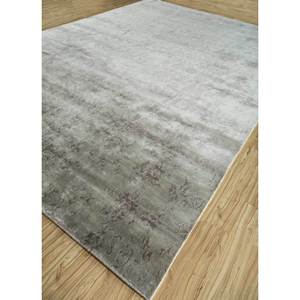 Alfombras de Seda de Bambú y Viscosa Anudadas a Mano Far East Aibs-5004, Diseño Floral y Abstracto, Rectangulares, para Pasillos y Habitaciones, Grosor de 10 mm - Product Image 2