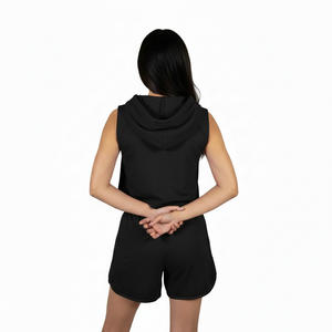 Fabricant pakistanais de ensembles de sweat-shirts courts pour femmes, qualité supérieure, OEM, ensembles de sweat-shirts courts pour femmes personnalisés - Product Image 2