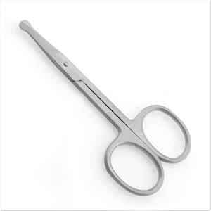 HEXA CARE-Ciseaux à Ongles en Acier Inoxydable pour Bébé, Sondes de Sécurité, Nez, Cheveux, Droites, Courbes, 3.5 Pouces - Product Image 6