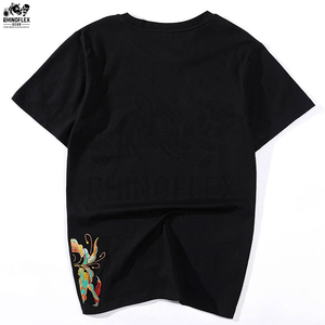 Camisetas Casuales para Hombre Más Vendidas, de Alta Calidad, Color Sólido, Tela de Lona, Transpirables, con Bordado - Product Image 5