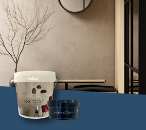 Terra Veneziana ใหม่ชุดเคลือบสองชั้นอีพ็อกซี่ขนาดเล็กครอบคลุม16 MQ พื้นผิวผนังและพื้นสีก่อสร้างของเหลว - Product Image 1