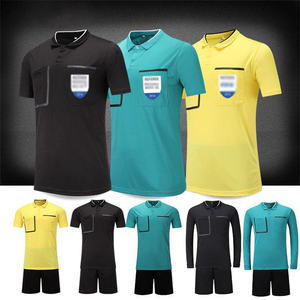 Uniformes de Árbitro de Fútbol Personalizados con Logotipo de Marca OEM, Traje de Juez de Fútbol Masculino de Manga Corta, Ropa en Blanco - Product Image 5