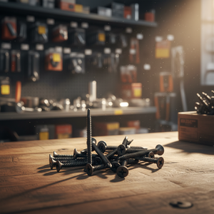 Vis pour cloisons sèches Classe 8.8, tête Phillips, pointe de perçage, auto-perceuse, tête en bugle/plate, phosphate, métal, montants, plaques de plâtre - Métrique/pouces - Product Image 1