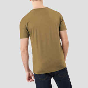 Camiseta de calidad superior para hombre Diseño OEM Ropa para hombre Camisetas duraderas 2025 Ropa informal Camisetas de verano para hombre - Product Image 2
