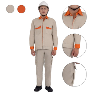 Conjunto de uniformes de trabajo personalizables para mantenimiento industrial-transpirable talla grande impermeable OEM/ODM - Product Image 1