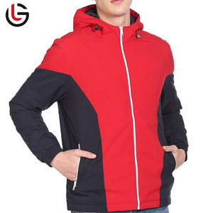 2025 Hot Selling <b>Men's</b> Softshell <b>Jacket</b> with Custom Logo Design Stand Collar Full Zipper Waterproof Customized Softshell <b>Jacket</b> - Product Image 3