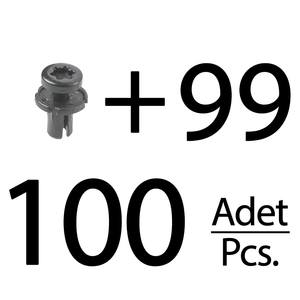 Clips de Parachoques para Citroën, Renault, Peugeot - Cortos - 100 Piezas - Product Image 1