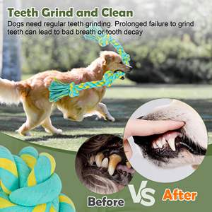 Açık ağır köpek oyuncağı oyuncaklar için büyük cins agresif Chewers yıkılmaz diş temizleme römorkör savaş oyuncak - Product Image 3