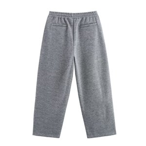 Custom Y2k Casual Jogging <b>Pants</b> Wide Leg Flares Baggy Sweatpants Stripe Tape Side Knitted Embroidery <b>Sweat</b> Track <b>Pants</b> For <b>Women</b> - Product Image 2