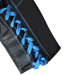 Gants de boxe OEM super dentelle nouvelle arrivée 6oz 18oz cuir PU souple rembourré MMA gants d'entraînement fabriqués au Pakistan - Product Image 4