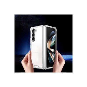 Funda de Silicona Premium Anti-Golpes para Samsung Galaxy Z Fold 5, Cubierta Protectora Transparente Nitro con Función Anti-Huellas - Product Image 5