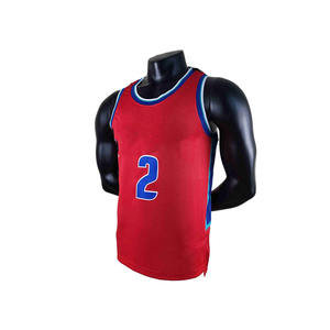 Maillot de basket-ball pour hommes de qualité supérieure poids léger entièrement personnalisable Anti-rides respirant imprimé dernière conception abordable - Product Image 3
