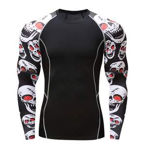 Rashguard à manches longues pour femmes, imprimé par sublimation, design personnalisé de haute qualité, vêtements confortables pour femmes, qualité bon marché - Product Image 2