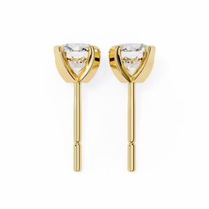 Hermosos Pendientes de Oro de 18K con Diamante Cultivado en Laboratorio, Pendientes de Diamantes Premium - Product Image 6