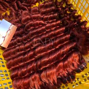 มัดผมสีคลื่นลึกจากเวียดนามผมมนุษย์100% - Product Image 3