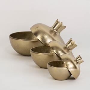 Brass Finish Metal Serving Bowl with <b>Lid</b> for Hotel Restaurant Party for Serving Fruit Snacks Nuts Dinig Table <b>Decorative</b> - Product Image 4