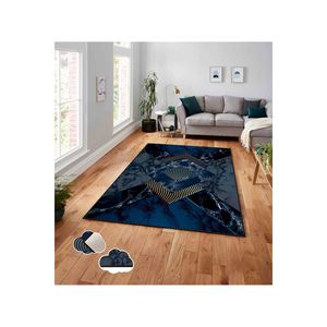 Tapis antidérapant à motif de marbre numérique 3D 288NGR2362 Revêtement de sol en plastique - Product Image 1