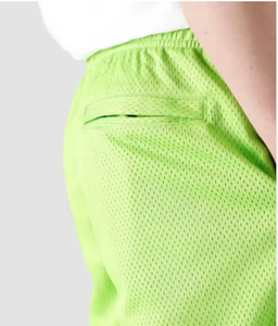 Pantalones cortos de gimnasio elásticos para hombre personalizados para Fitness culturismo pantalones cortos deportivos transpirables de talla grande hasta la rodilla para verano logotipo al por mayor - Product Image 4