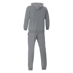 Survêtements décontractés à capuche pour hommes, personnalisés, de haute qualité, chauds pour l'hiver, écologiques, grandes tailles, motif uni, élégants, OEM, effet acide - Product Image 2