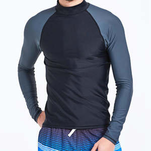 Personalizada Rash Guard Poliéster Transpirable Sublimación Impreso Alta Calidad Diseño Personalizado Rash Guard Hombres Rash Guard - Product Image 1