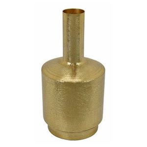 Florero minimalista de diseño texturizado, decoración interior de lujo plateada para el hogar, decoración de oficina y artículos de regalo - Product Image 4