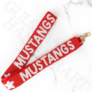 POLL Beaded Purse Strap Handcrafted Bag Accessory with Intricate Beadwork, Perfect for Personalization, Game Days, and Stylish - Product Image 6