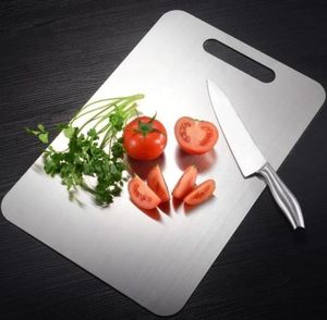 Counter Top Stainless Steel Chopping Cutting Board Vegetable Fruit Bread & Meat Durable <b>Safe</b> & <b>Heavy</b> <b>Duty</b> Regular - Product Image 4