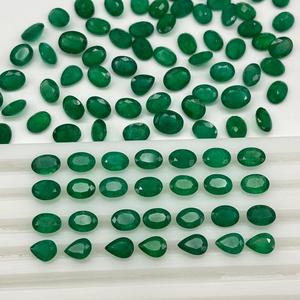 พลอยอัญมณีทรงหลวมจากมรกตธรรมชาติ8X6mm เกรดสูงตัดรูปวงรีสำหรับแหวนแฮนด์เมดพลอยทำด้วยมือขายส่งเป็นจำนวนมาก - Product Image 6