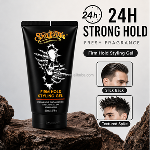 Water Based <b>Men</b> <b>Hair</b> <b>Gel</b> Long Lasting Firm Hold High Shine <b>for</b> Short <b>Hair</b> Classic Grooming - Product Image 4