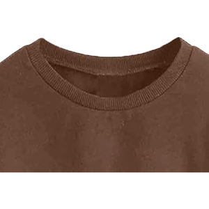 Sudadera Ecológica de Forro Polar Bordado para Mujer, Transpirable, Cortavientos, Cuello Redondo, Manga Larga, 340g - Product Image 2