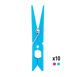 PLASTIC <b>CLOTHES</b> <b>CLIPS</b> X10 - Product Image 1